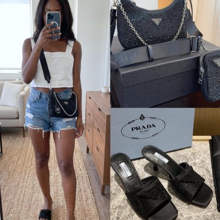 Prada Shoes & Bag Set