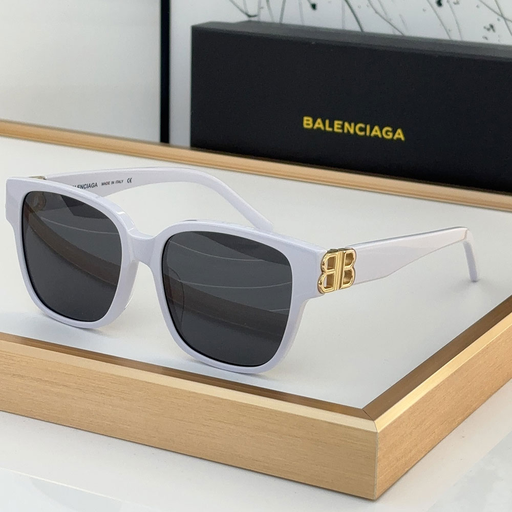 Balenciaga Retro trend Plate Frame sunglasses Top quality - Image 1