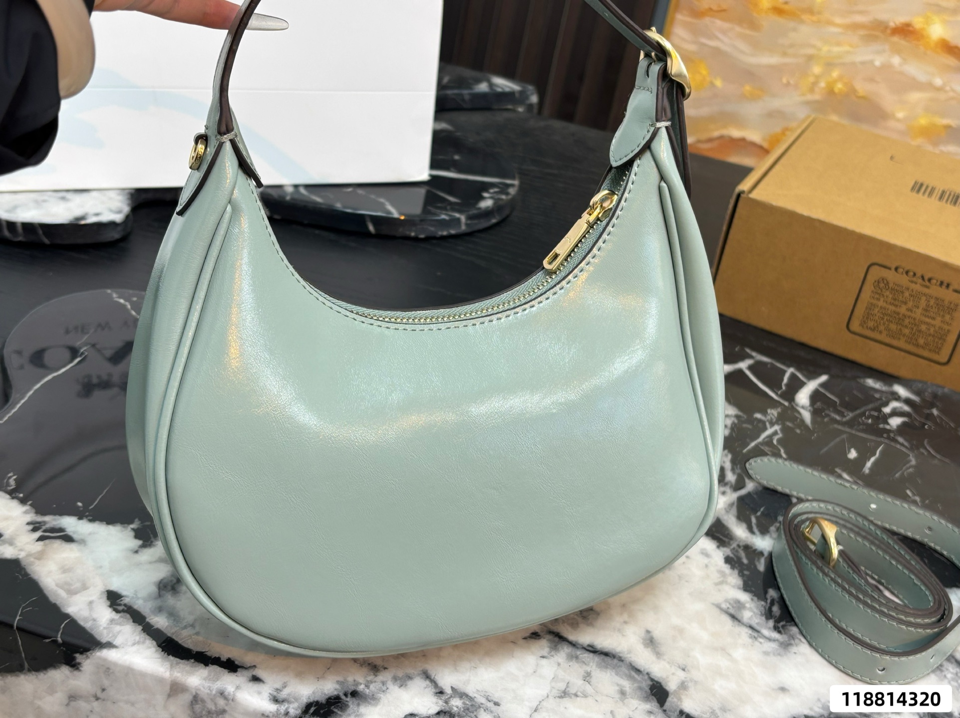 Coach Mira Crescent Bag - Image 15