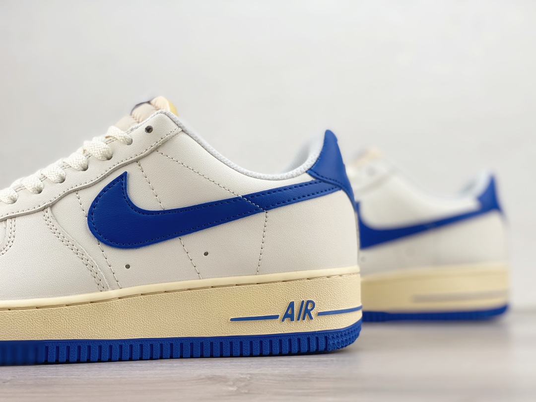Nike Air Force White Blue - Image 6
