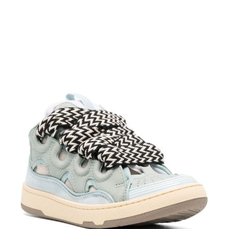 Lanvin LEATHER CURB SNEAKERS - Image 3