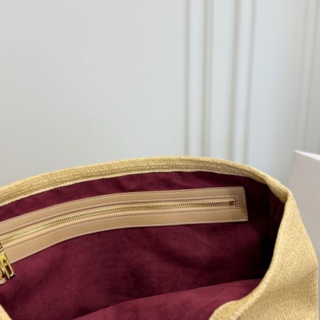 Céline Straw Tote Bag - Image 10