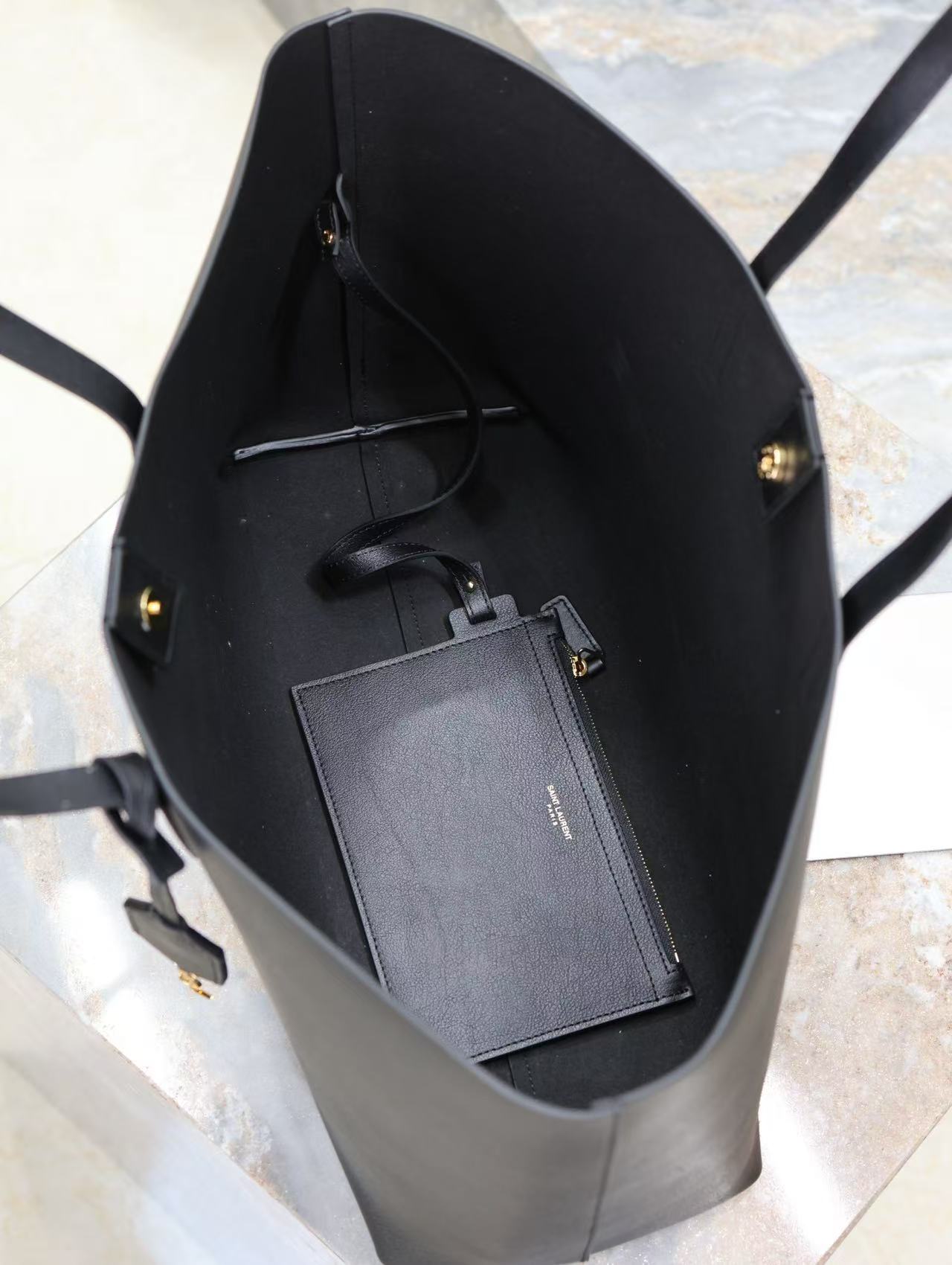 Saint Laurent YSL Shopping Tote Bag - Image 9