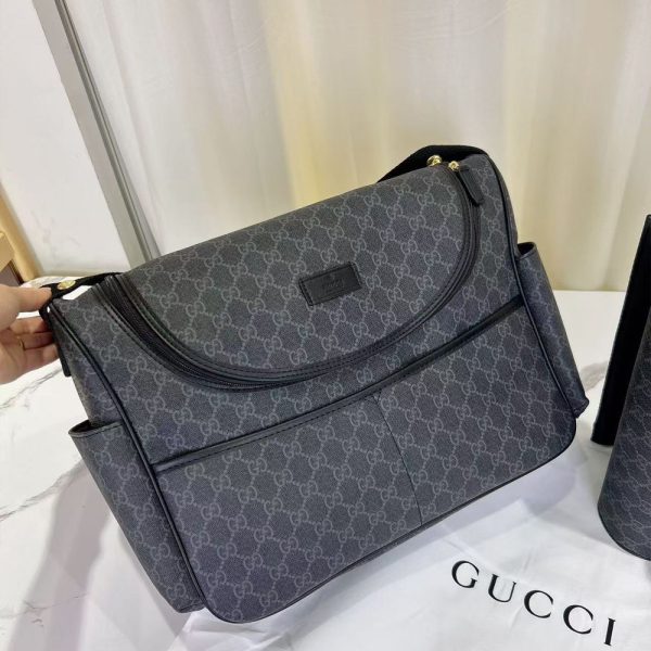 Gucci Baby Diaper Bag Black