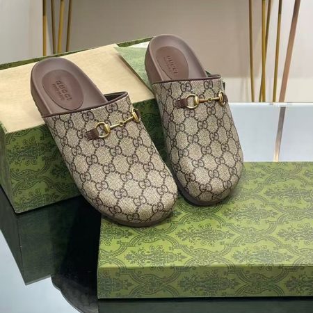 Gucci Horsebit mule in GG Supreme - Image 2