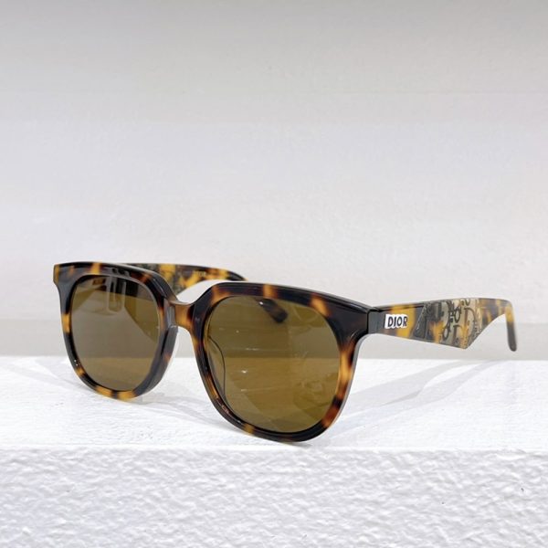 Dior Logo Leg Plate Frame sunglasses  Top quality