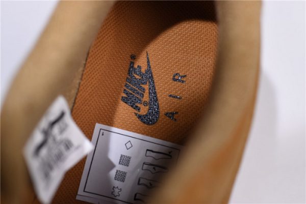 Nike Air Force 1 07 WB Flax/Flax-Gum Wheat Basketball Shoes AA4061-200