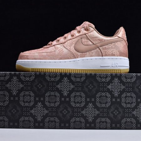 Clot x Nike Air Force 1 Low Rose Gold CJ5290-600 - Image 5