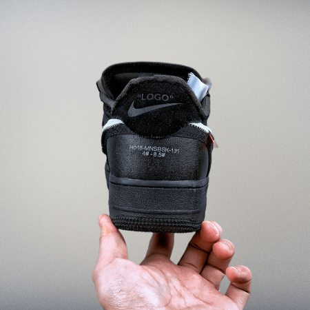 OFF-WHITE x Air Force 1 Low Black White 2.0 - Image 5