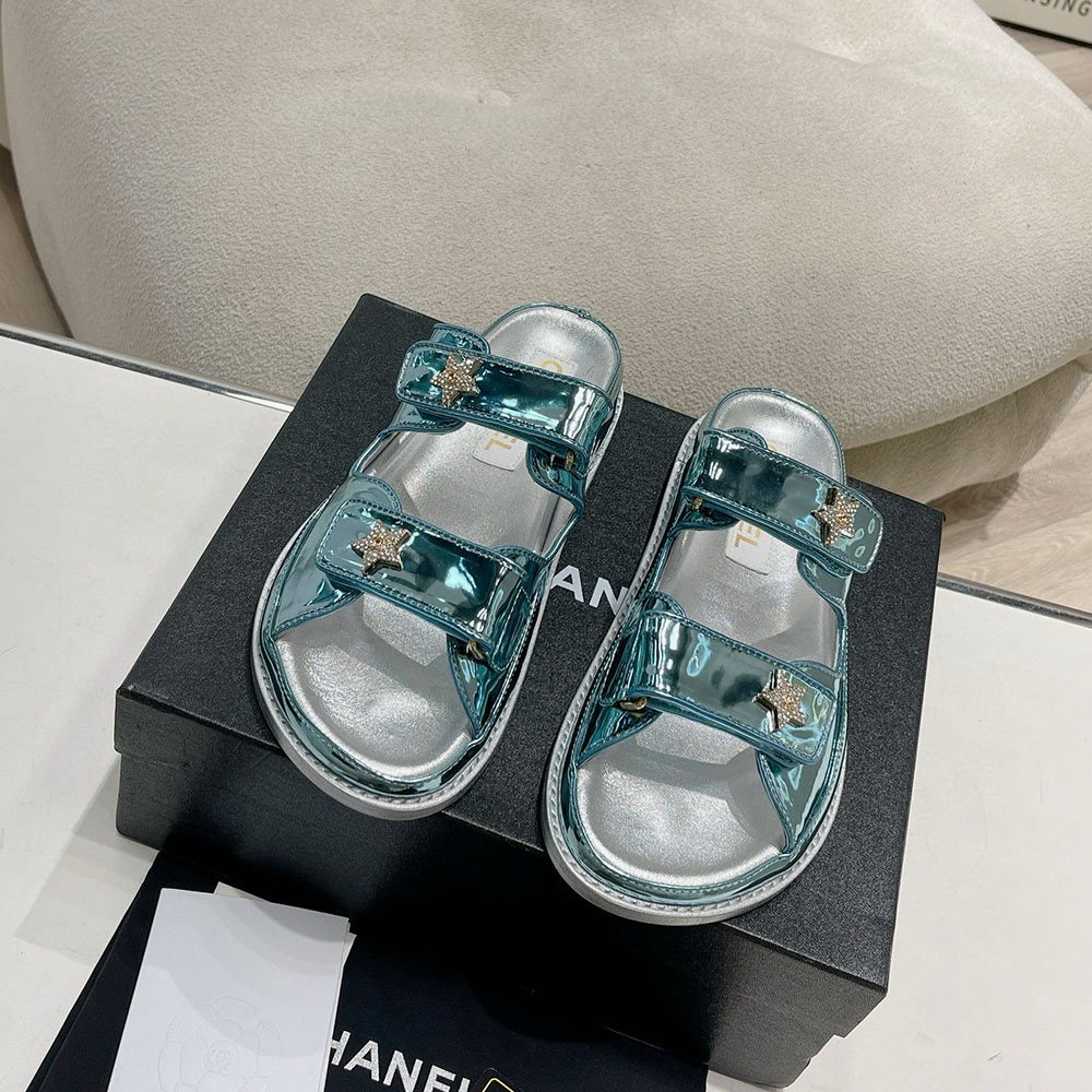 Chanel Fashionable Half Slippers Sandals Slide - Image 2