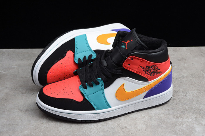 Air Jordan 1 Mid Multi-Color 554724-125 - Image 13