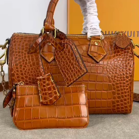 LV Speedy P9 Shoulder Bag 25 (Top Quality) - Image 2