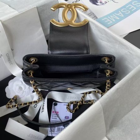 Chanel 24C Big Logo Hobo Bag - Image 9