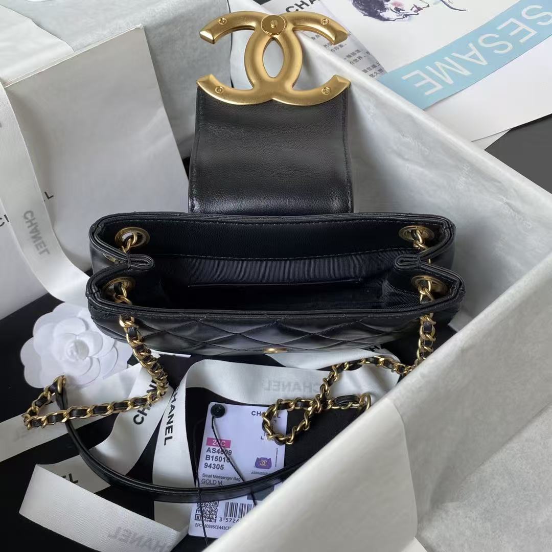 Chanel 24C Big Logo Hobo Bag - Image 9
