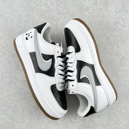 Nike Air Force Panda Black White - Image 2