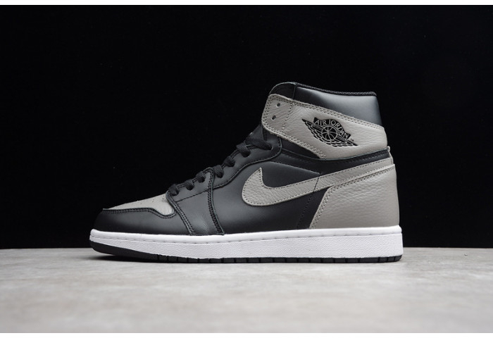 Air Jordan 1 Retro High OG Shadow Black Grey 555088-013 - Image 1