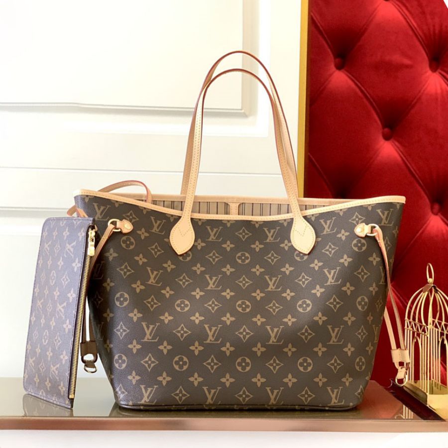 LV Neverfull Tote Bag Handbag - Image 5
