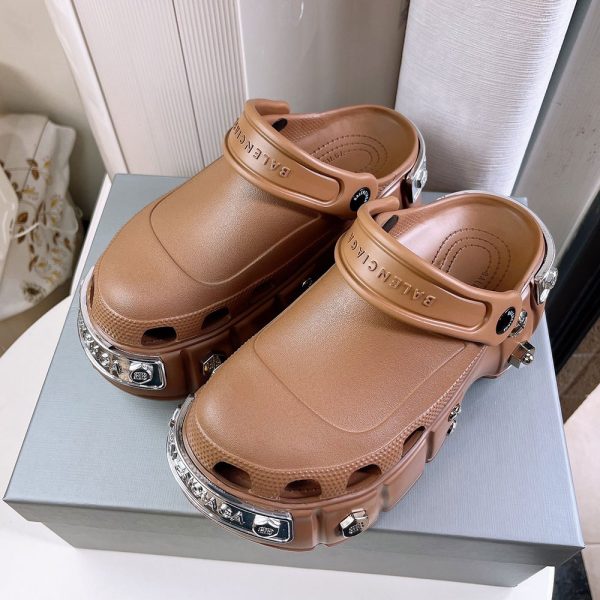 Balenciaga HardCross Platform Slippers Slide Sandal