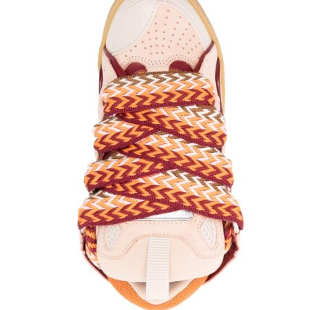 Lanvin LEATHER CURB SNEAKERS - Image 3