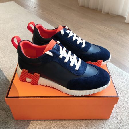 Hermes-trainers 2024 giga Leather low trainers - Image 6