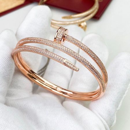 Cartier 3-color JUSTE UN CLOU bracelet - Image 15