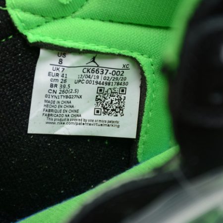 AIR JORDAN 1 HIGH ZOOM RAGE GREEN CK6637- 002 - Image 10