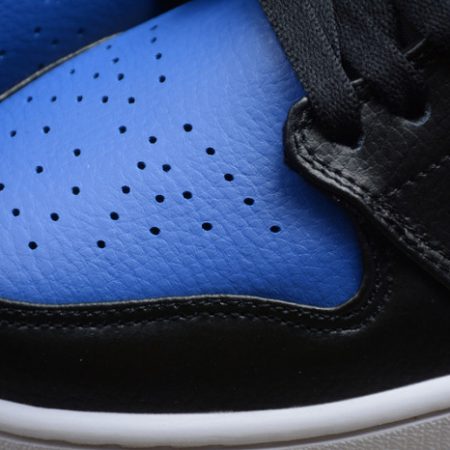 Air Jordan 1 Mid black hyper royal 554724-068 - Image 3