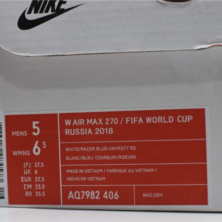 Nike Air Max 270 FIFA World Cup Russia 2018 AQ7982 406 - Image 10