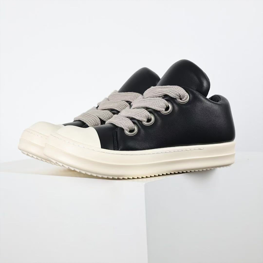 Rick Owens Rick Owens Ss25 Hollywood Jumbolace Low Sneaks - Image 2