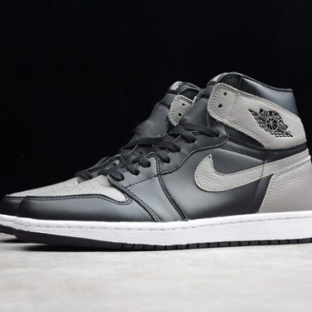 Air Jordan 1 Retro High OG Shadow Black Grey 555088-013 - Image 10