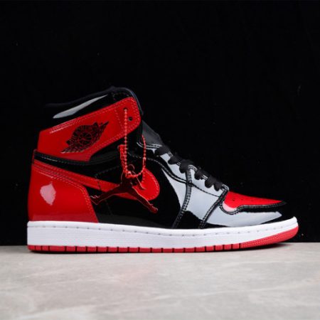 AIR JORDAN 1 HIGH OG BRED PATENT 555088-063 - Image 6