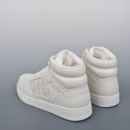 Dior B27 Sneakers High-Top White (AAA High Quality Version) - Image 3