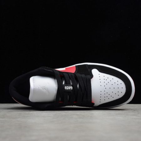 Jordan 1 Low Black White Gym Red (W) DC0774-016 - Image 3