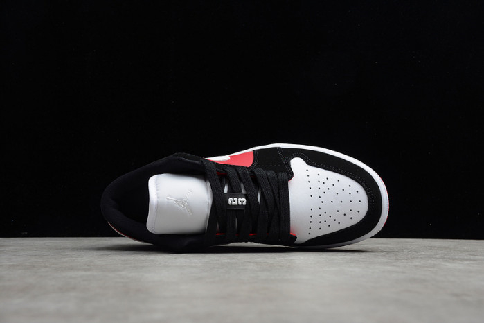 Jordan 1 Low Black White Gym Red (W) DC0774-016 - Image 3