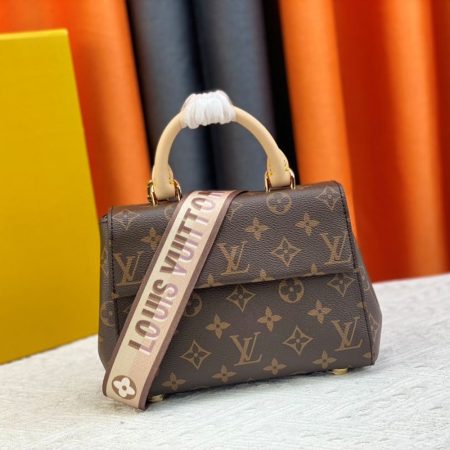 LV Cluny Leather Shoulder Crossbody Bag M46055&M46054 - Image 4