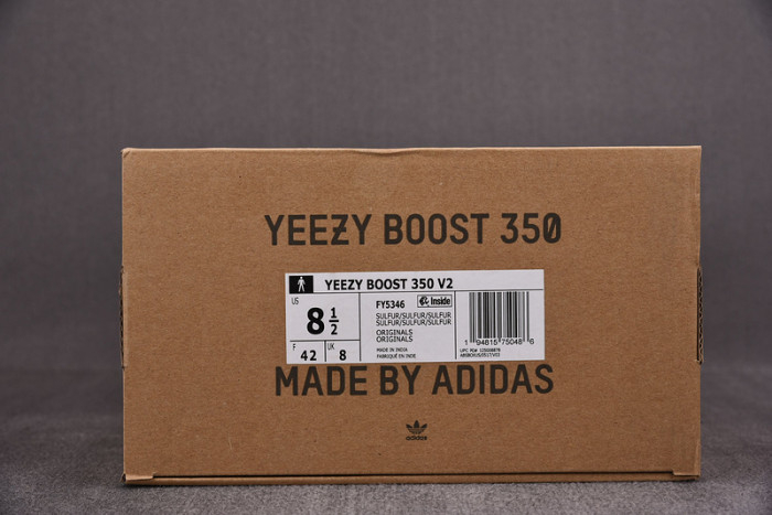 Yeezy Boost 350 V2 Sulfur FY5346 - Image 5