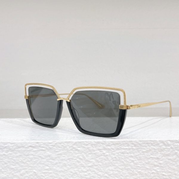 Dior  Stylish Temperament Hollow Frame sunglasses Top quality