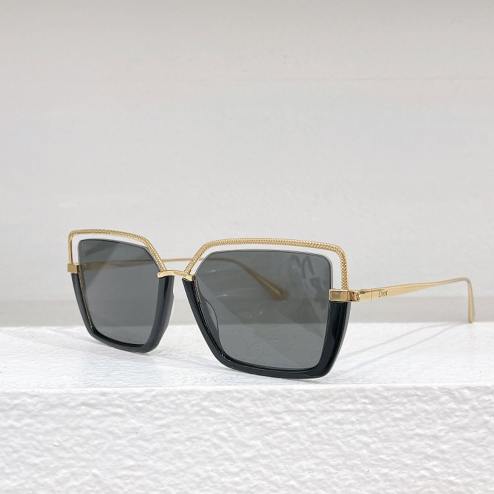 Dior  Stylish Temperament Hollow Frame sunglasses Top quality - Image 5