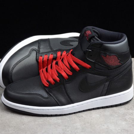 Air Jordan 1 High Black Satin 555088-060 - Image 17