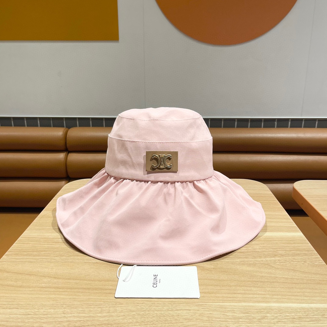 Ceiline Uv-protected Beach Hat With Large Brim Sunhat - Image 1