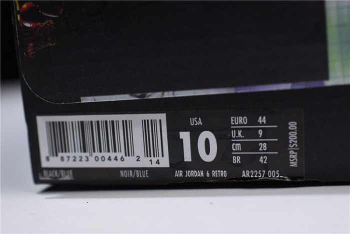 Air Jordan 6 Cow Fur AR2257-005 - Image 10