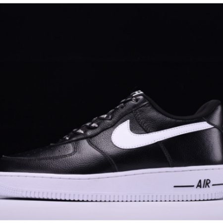 Nike Air Force 1 07 LV8 823511-007 NBA Pack Black/White Shoes 823511-007