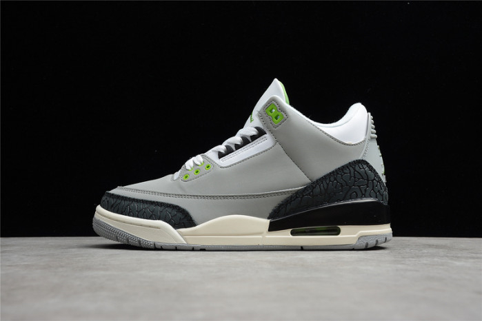 AIR JORDAN 3 RETRO ??CHLOROPHYLL???? 136064 006 - Image 2