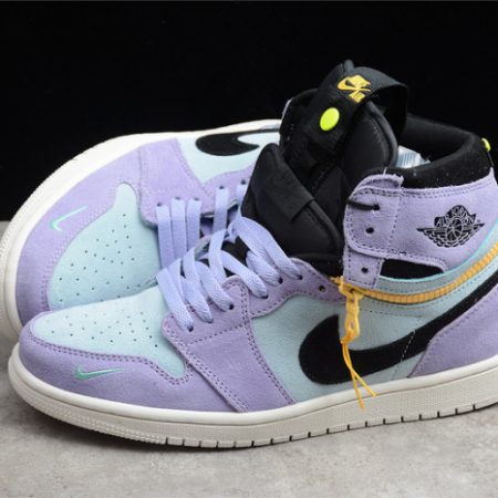 AIR JORDAN 1 HIGH SWITCH PURPLE PULSE CW6576-500 - Image 12