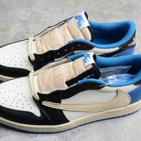 Air Jordan 1 Low X Fragment X Travis Scott DM7866-140 - Image 11