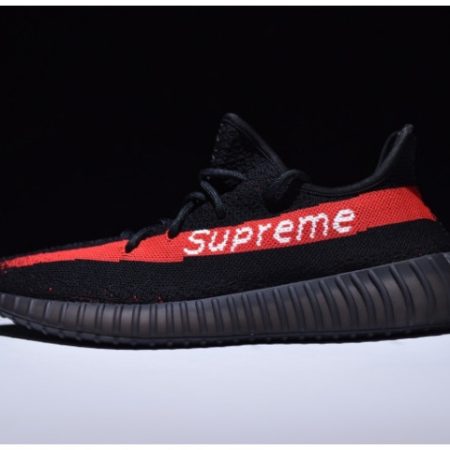 Yeezy Supreme Boost 350 V2 BLACK AND RED