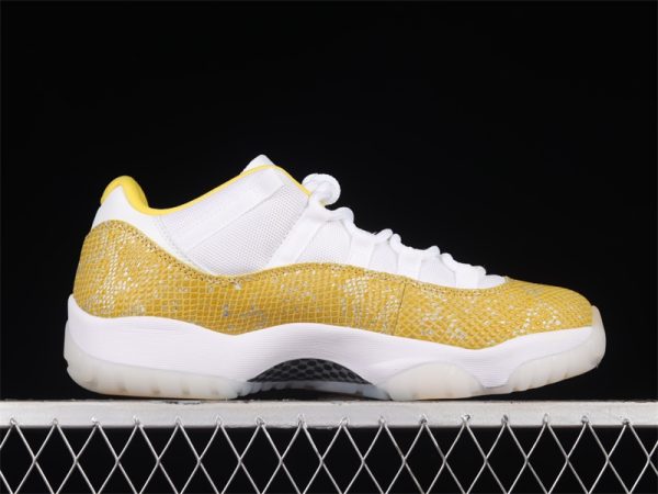 Air Jordan AJ11 Low SE "Yellow Snakeskin" AH7860-107