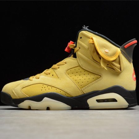 Travis Scott Air Jordan 6 yellow Cactus Jack CN1084-300 - Image 10