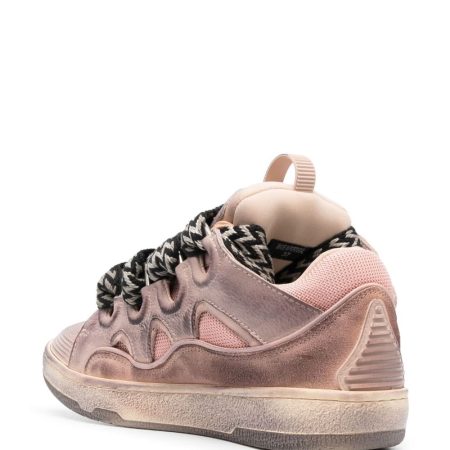 Lanvin LEATHER CURB SNEAKERS - Image 4