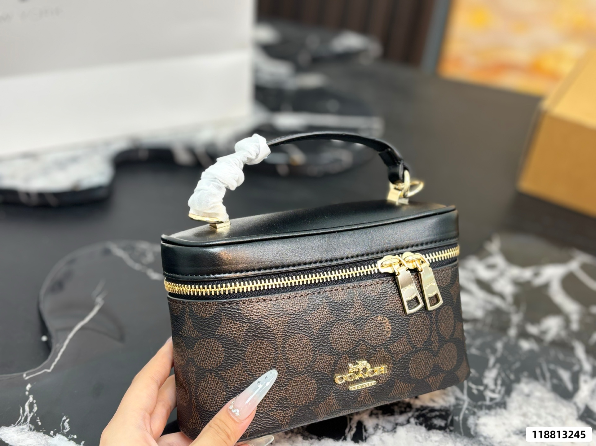 Coach Cosmetic Bag - Image 5
